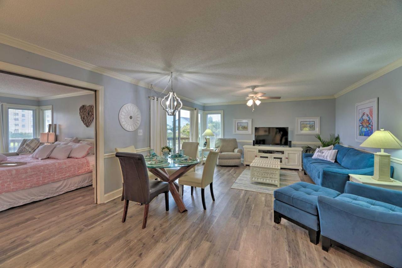 Bright Emerald Isle Condo With Private Beach Access! Экстерьер фото