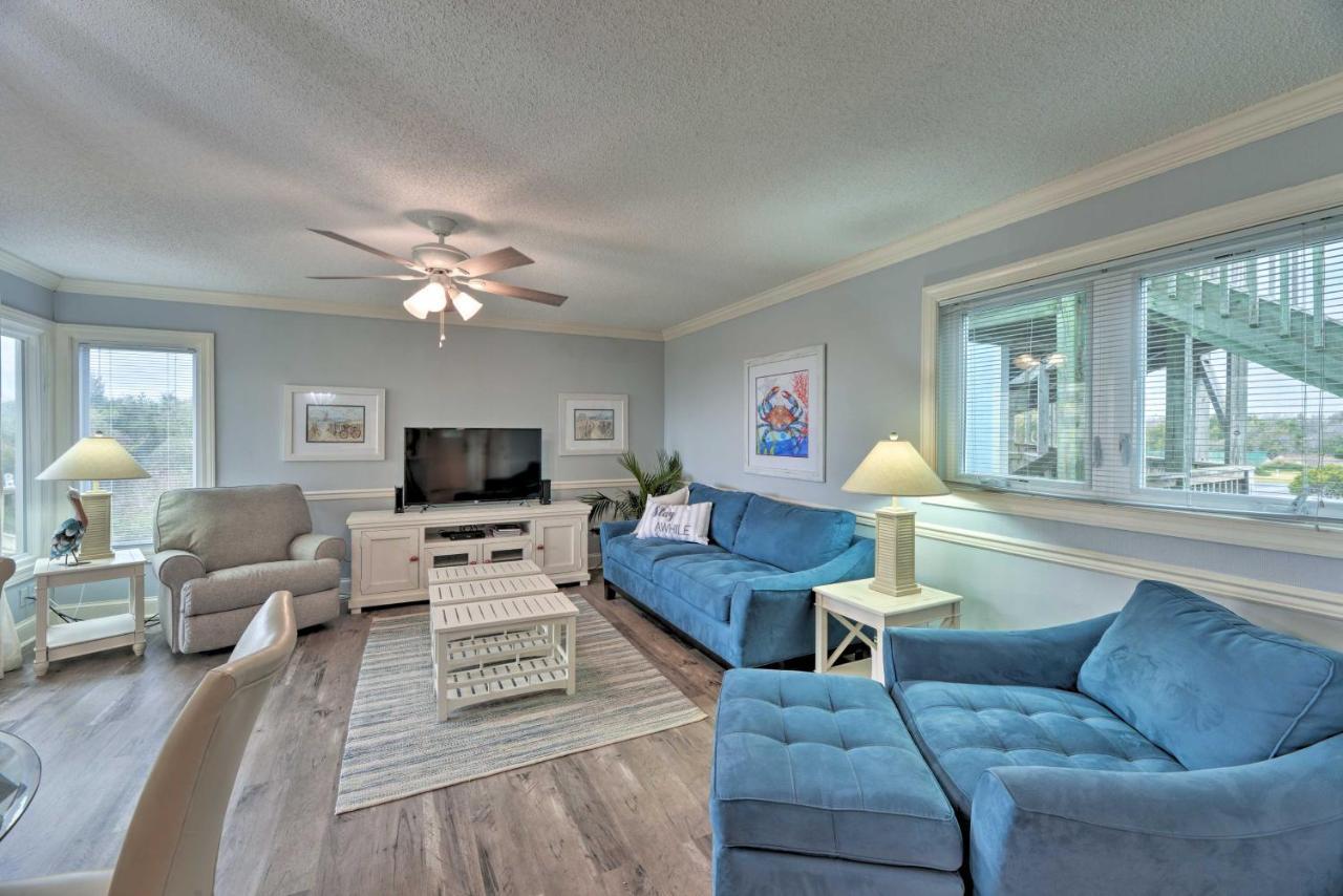Bright Emerald Isle Condo With Private Beach Access! Экстерьер фото